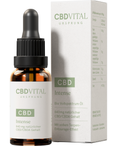 CBD Vollspektrum Öl URSPRUNG Intense